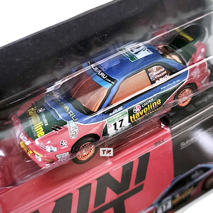 CHASE! MINI GT Subaru Impreza WRC98 #17 2000 Rally New Zealand Blister Packaging MGT01211-BL 1/64 Diecast