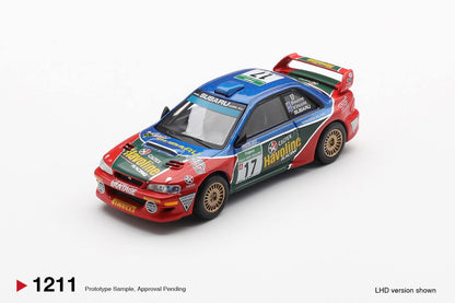 [Pre-Order] Mini GT Subaru Impreza WRC98 #17 2000 Rally New Zealand MGT01211 1/64 Diecast