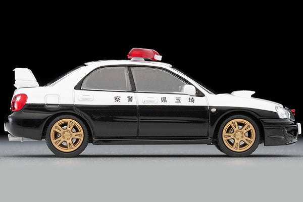 TomyTec Tomica Limited Vintage NEO Subaru Impreza WRX STi Patrol Car Saitama Prefectural Police LV-N372a 1/64 Diecast