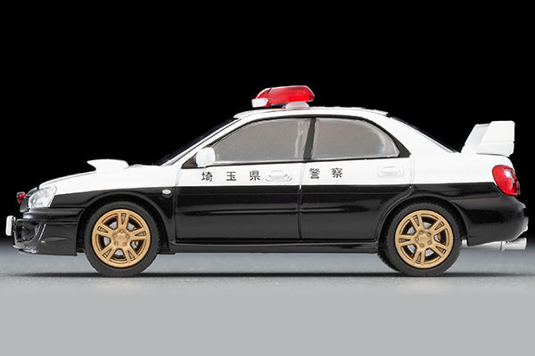 TomyTec Tomica Limited Vintage NEO Subaru Impreza WRX STi Patrol Car Saitama Prefectural Police LV-N372a 1/64 Diecast