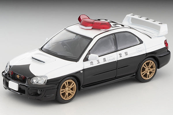 TomyTec Tomica Limited Vintage NEO Subaru Impreza WRX STi Patrol Car Saitama Prefectural Police LV-N372a 1/64 Diecast