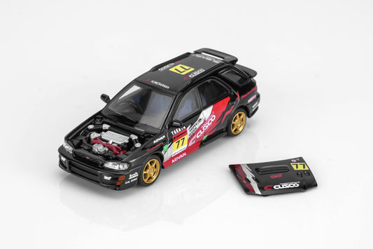 [Pre-Order] MotorHelix Subaru Impreza Wagon WRX STi Ver VI CUSCO Black Livery M67110 1/64 Diecast