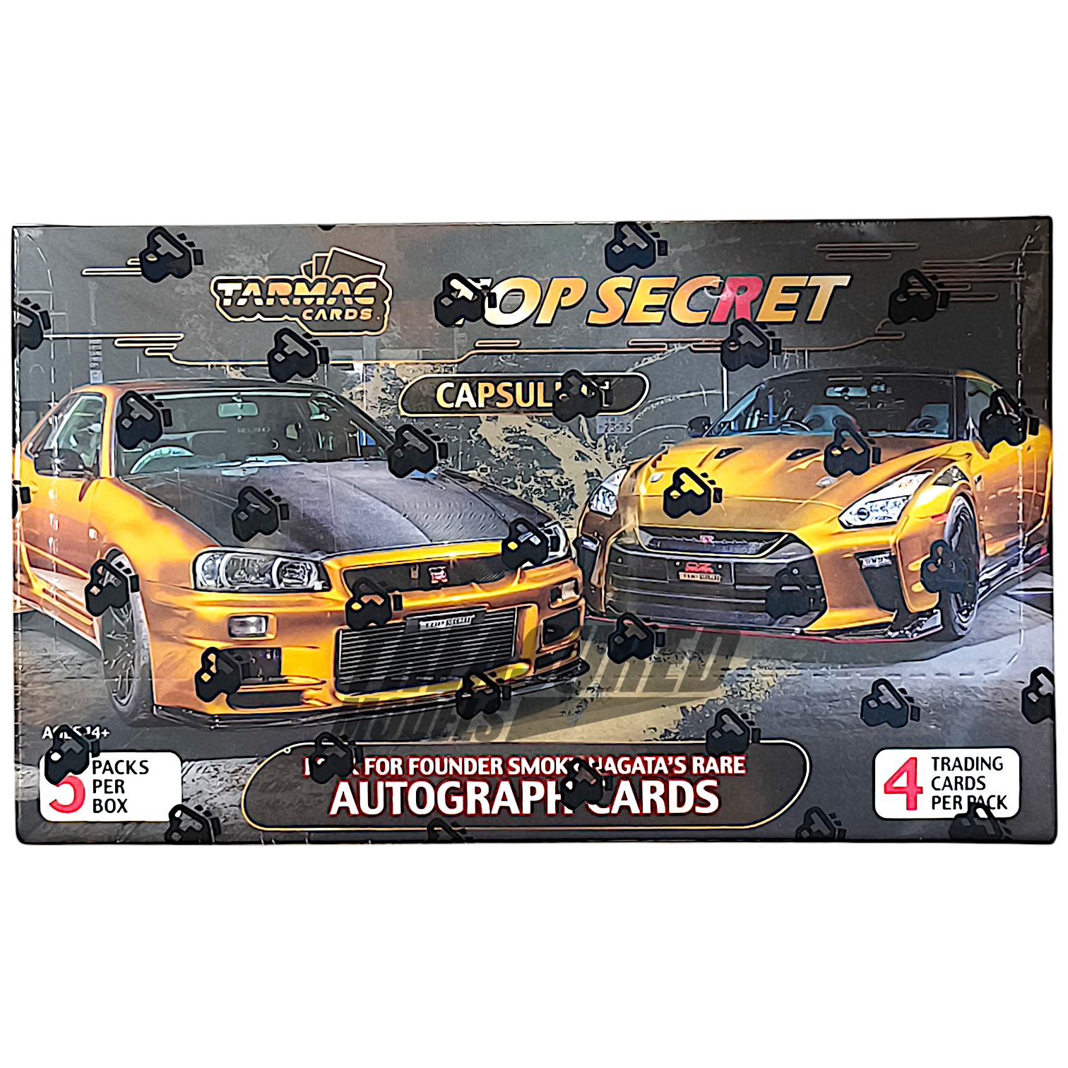 Tarmac Cards Top Secret Capsule 01 1/64 Diecast