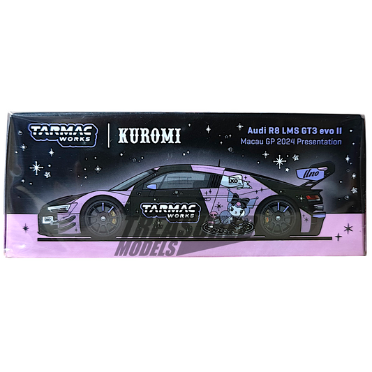 Tarmac Works Audi R8 LMS GT3 evo II Macau GP 2024 Presentation Special Edition T64G-043-24MGP 1/64 Diecast