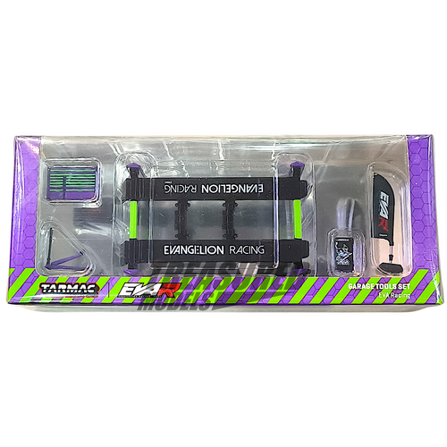 Tarmac Works EVA Racing Garage Tools Set Parts64 T64A-TL001-EVA 1/64 Diecast