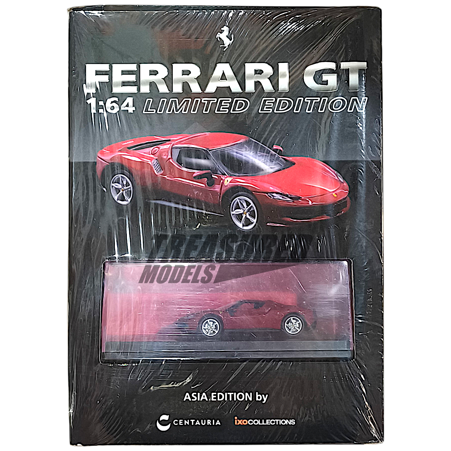 Tarmac Works Ferrari 296 GTB 2021 Ferrari GT Magazine Asia Edition Issue No.4 English Version (Model car+magazine) IXC.FSD.FE.004 1/64 Diecast
