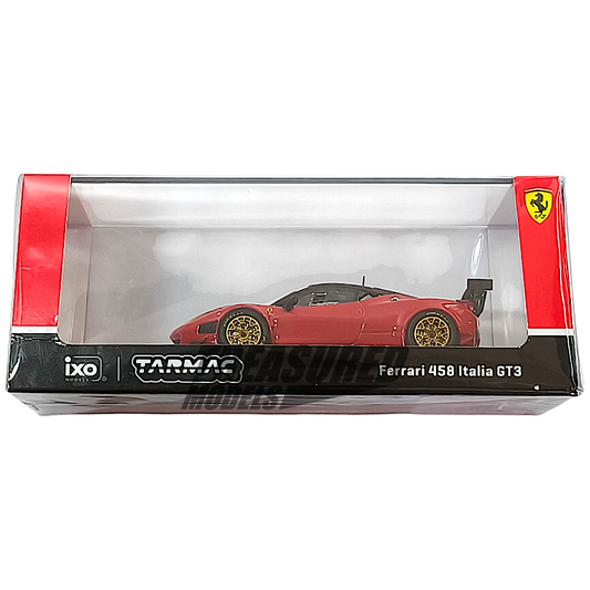 Tarmac Works Ferrari 458 Italia GT3 Red T64R-073-RE 1/64 Diecast