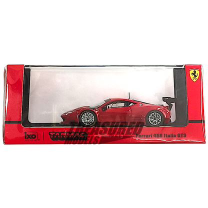 Tarmac Works Ferrari 458 Italia GT3 Red T64R-074-RE 1/64 Diecast