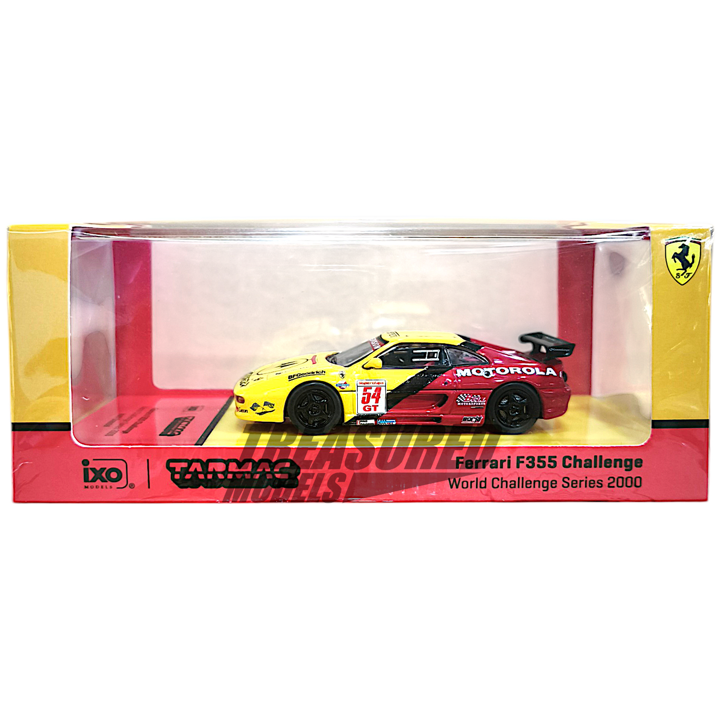 Tarmac Works Ferrari F355 Challenge World Challenge Series 2000 T64G-083-00WCS54 1/64 Diecast