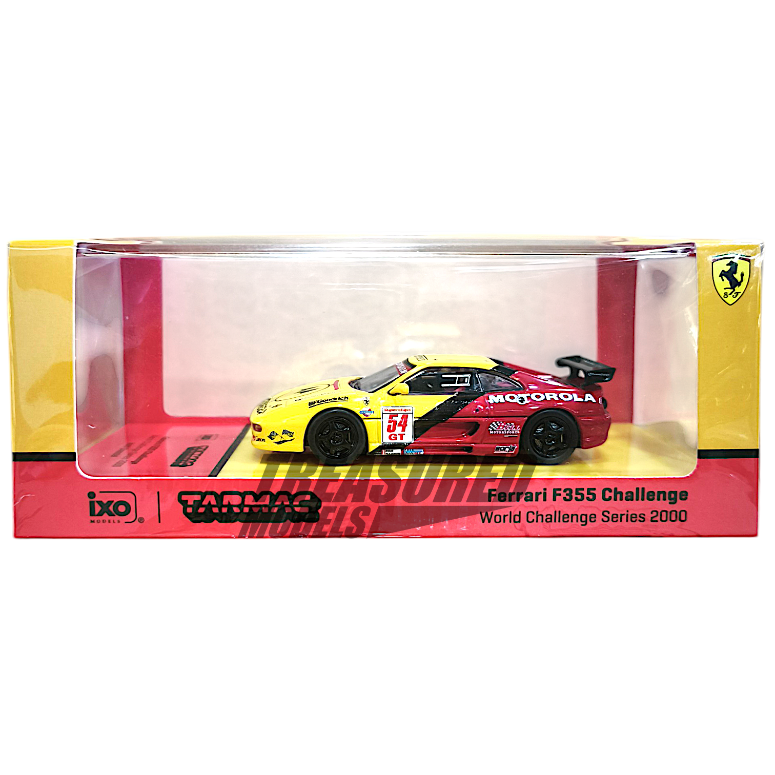 Tarmac Works Ferrari F355 Challenge World Challenge Series 2000 T64G-083-00WCS54 1/64 Diecast