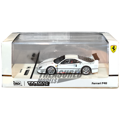 Tarmac Works Ferrari F40 Lightweight White T64R-076-WH 1/64 Diecast
