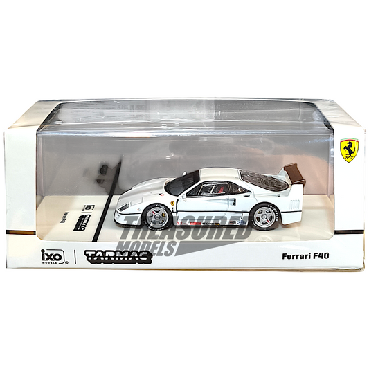 Tarmac Works Ferrari F40 Lightweight White T64R-076-WH 1/64 Diecast