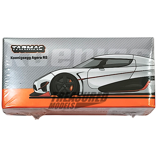 Tarmac Works Koenigsegg Agera RS Moon Silver Black T64G-TL005-MS 1/64 Diecast