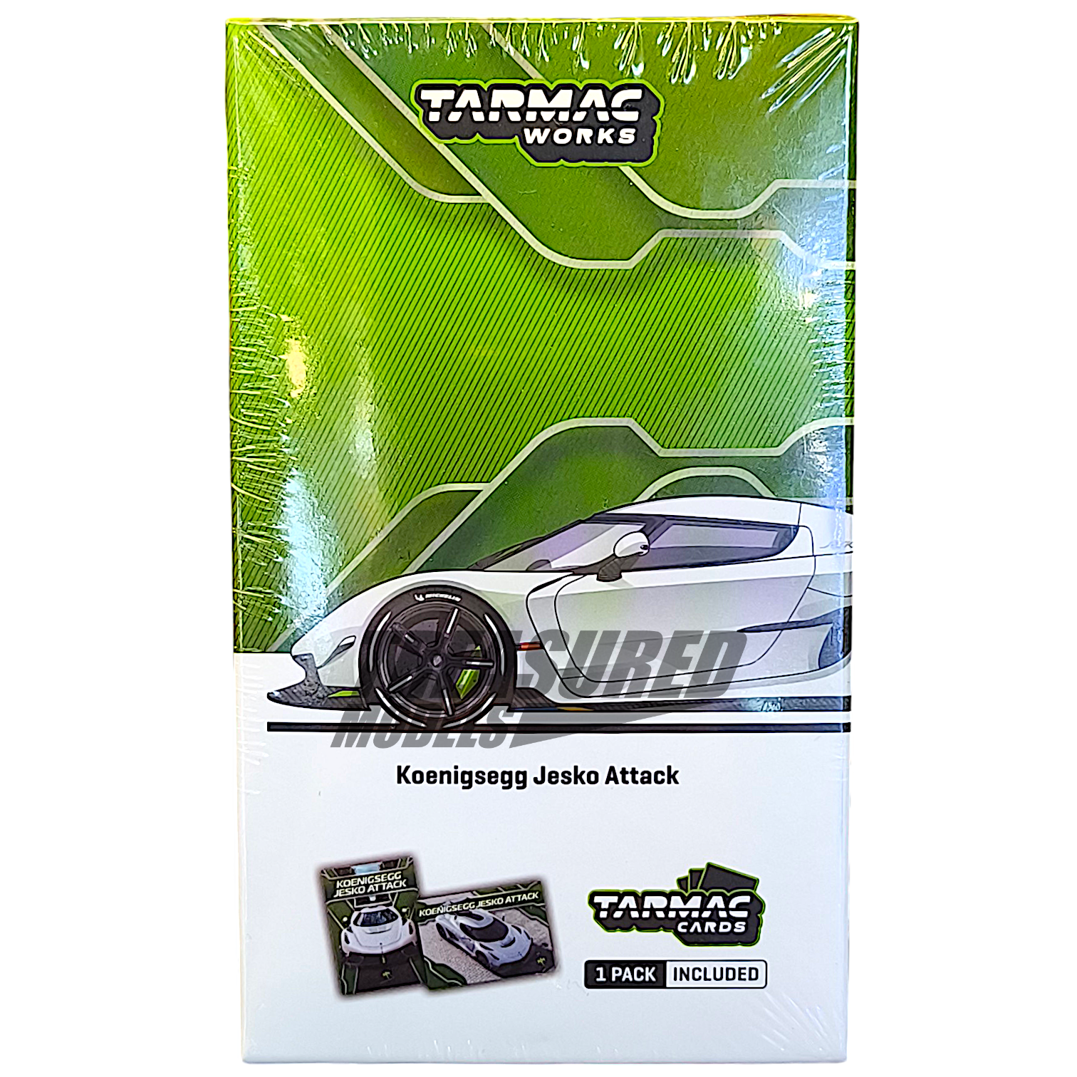 Tarmac Works Koenigsegg Jesko Attack White T64G-TL052-WH 1/64 Diecast