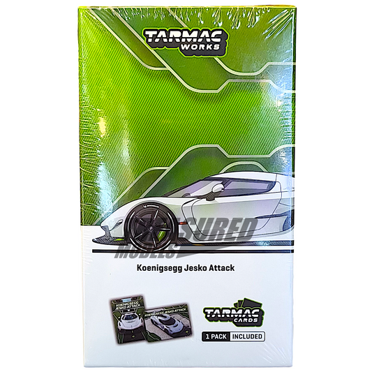 Tarmac Works Koenigsegg Jesko Attack White T64G-TL052-WH 1/64 Diecast