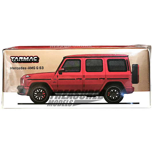 Tarmac Works Mercedes-AMG G63 Red Metallic T64R-040-RE 1/64 Die Cast