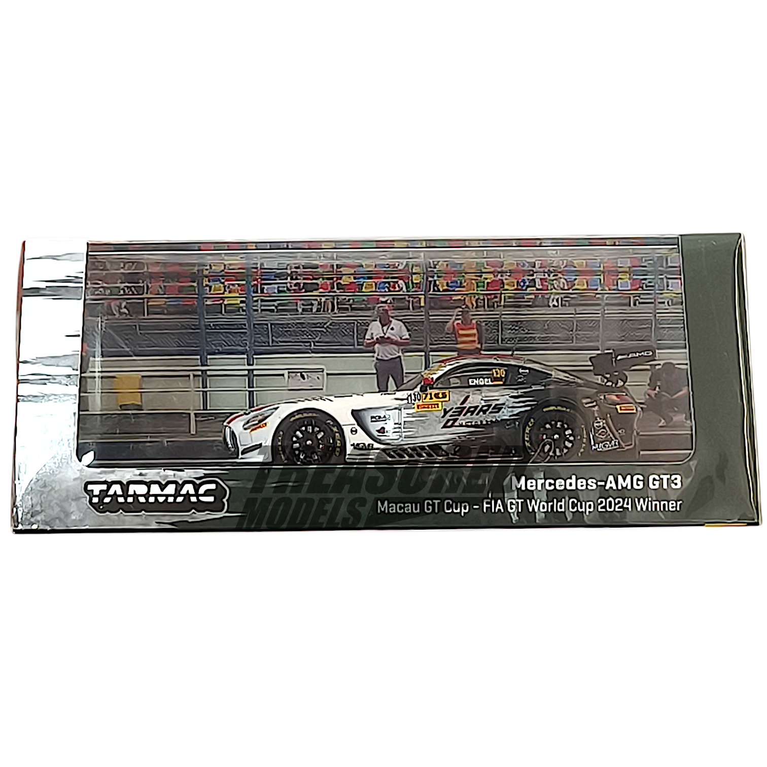 Tarmac Works Mercedes-AMG GT3 Macau GP Cup - FIA World Cup 2024 Winner 1/64 Diecast