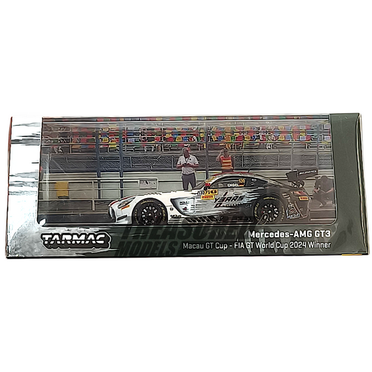 Tarmac Works Mercedes-AMG GT3 Macau GP Cup - FIA World Cup 2024 Winner 1/64 Diecast