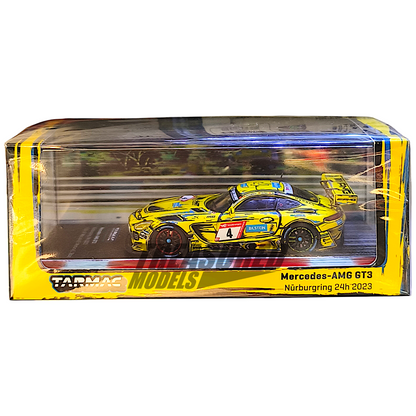 Tarmac Works Mercedes-AMG GT3 Nurburgring 24H 2023 T64-062-23NUR04 1/64 Diecast