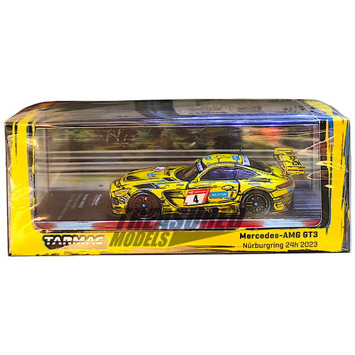 Tarmac Works Mercedes-AMG GT3 Nurburgring 24H 2023 T64-062-23NUR04 1/64 Diecast