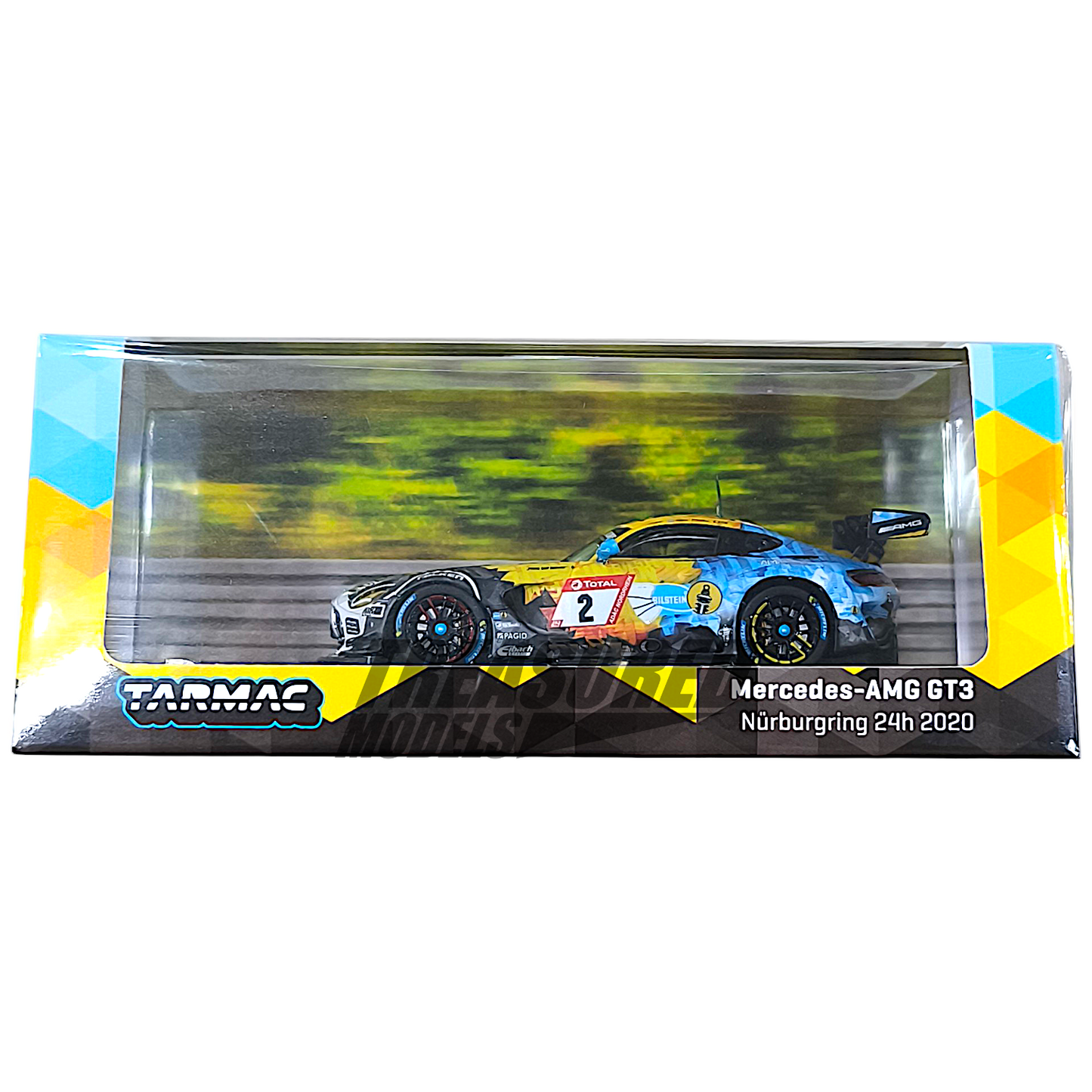Tarmac Works Mercedes-AMG GT3 Nurburgring 24h 2020 T64-062-20NUR02 1/64 Diecast