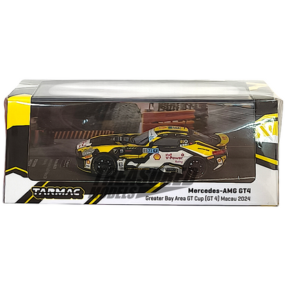 Tarmac Works Mercedes-AMG GT4 Greater Bay Area GT Cup GT4 Macau 2024 Event Exclusive 1/64 Diecast