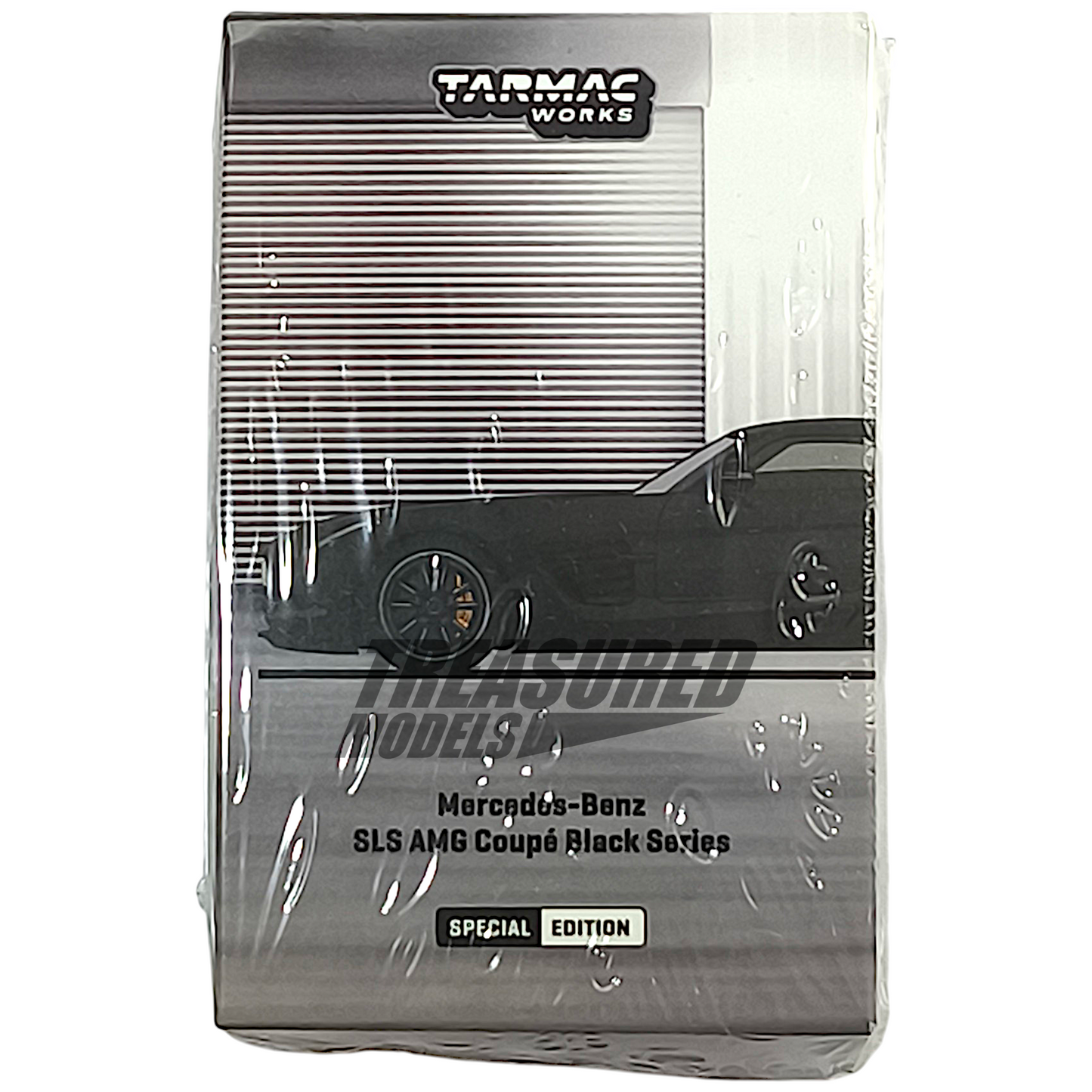 Tarmac Works Mercedes-Benz SLS AMG Coupe Black Series Black Metallic Special Edition 1/64 Diecast