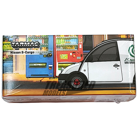 Tarmac Works Nissan S-Cargo White T64G-073-WH 1/64 Diecast