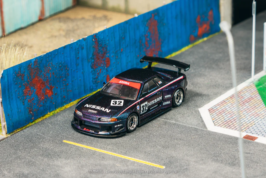 Tarmac Works Nissan Skyline (R32) Widebody Midnight Purple - Designed by Jon Sibal T64G-061-MP 1/64 Die Cast