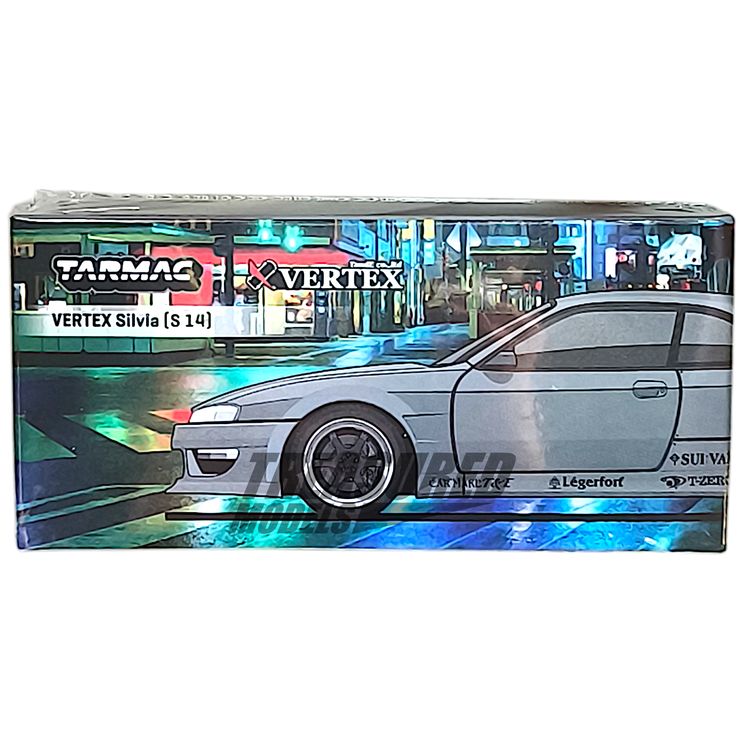 Tarmac Works Nissan VERTEX Silvia S14 T64G-018-GY 1/64 Diecast