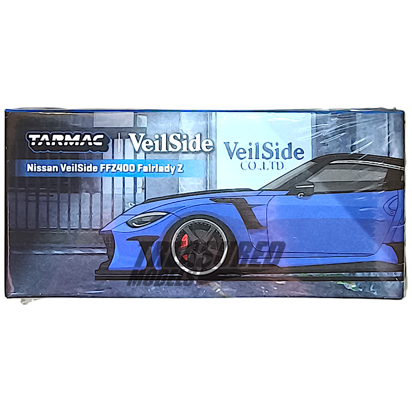 Tarmac Works Nissan VeilSide FFZ400 Fairlady Z Blue T64G-074-BL 1/64 Diecast