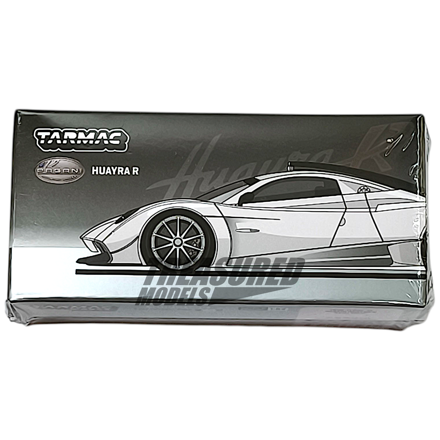 Tarmac Works Pagani Huayra R Satin Silver T64G-TL035-SL 1/64 Diecast
