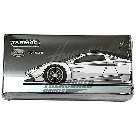 Tarmac Works Pagani Huayra R Satin Silver T64G-TL035-SL 1/64 Diecast