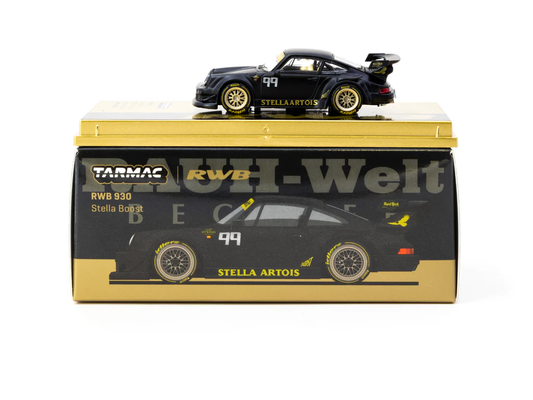 Tarmac Works Porsche RWB 930 Stella Boost RWB idlers 12 Hours Endurance Race 2018 – Stance Garage 2025 Special Edition T64-015MB99 1/64 Die Cast