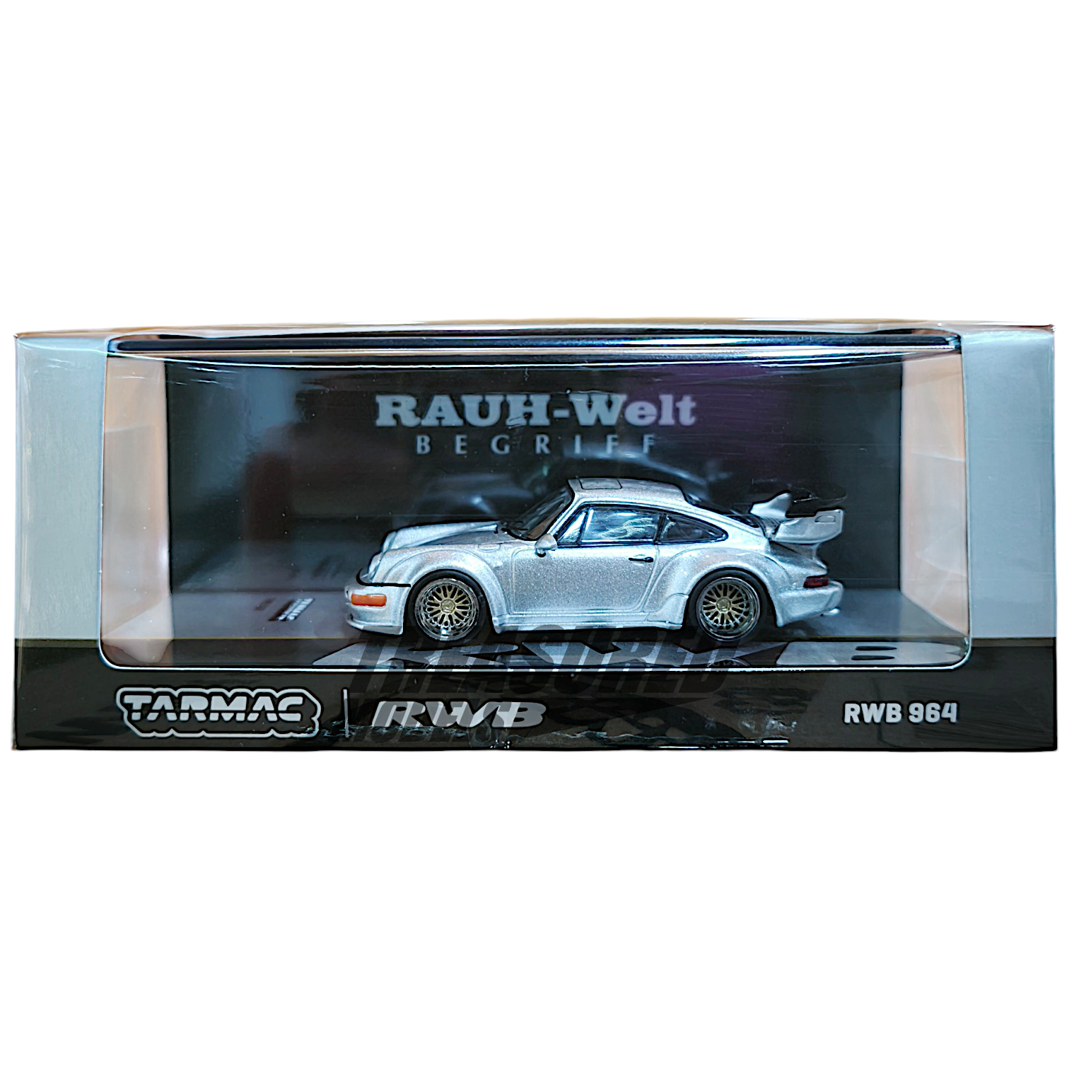 Tarmac Works Porsche RWB 964 Silver T64-037-SL 1/64 Diecast