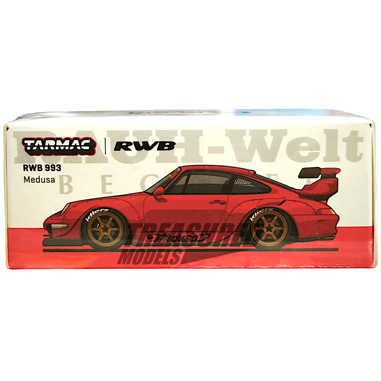Tarmac Works Porsche RWB 993 Medusa Taiwan 7-Eleven Special Edition T64-017-US 1/64 Diecast