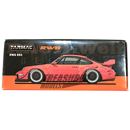 Tarmac Works Porsche RWB 993 Orange Taiwan 7-11 Special Edition T64-017-TW 1/64 Diecast