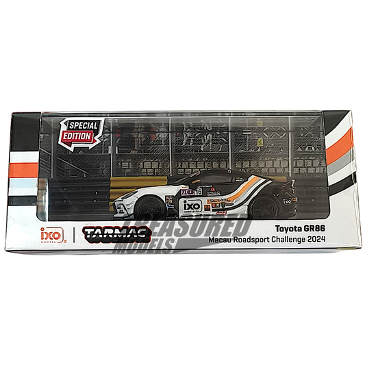 Tarmac Works Toyota GR86 Macau Roadsport Challenge 2024 Event Exclusive 1/64 Diecast