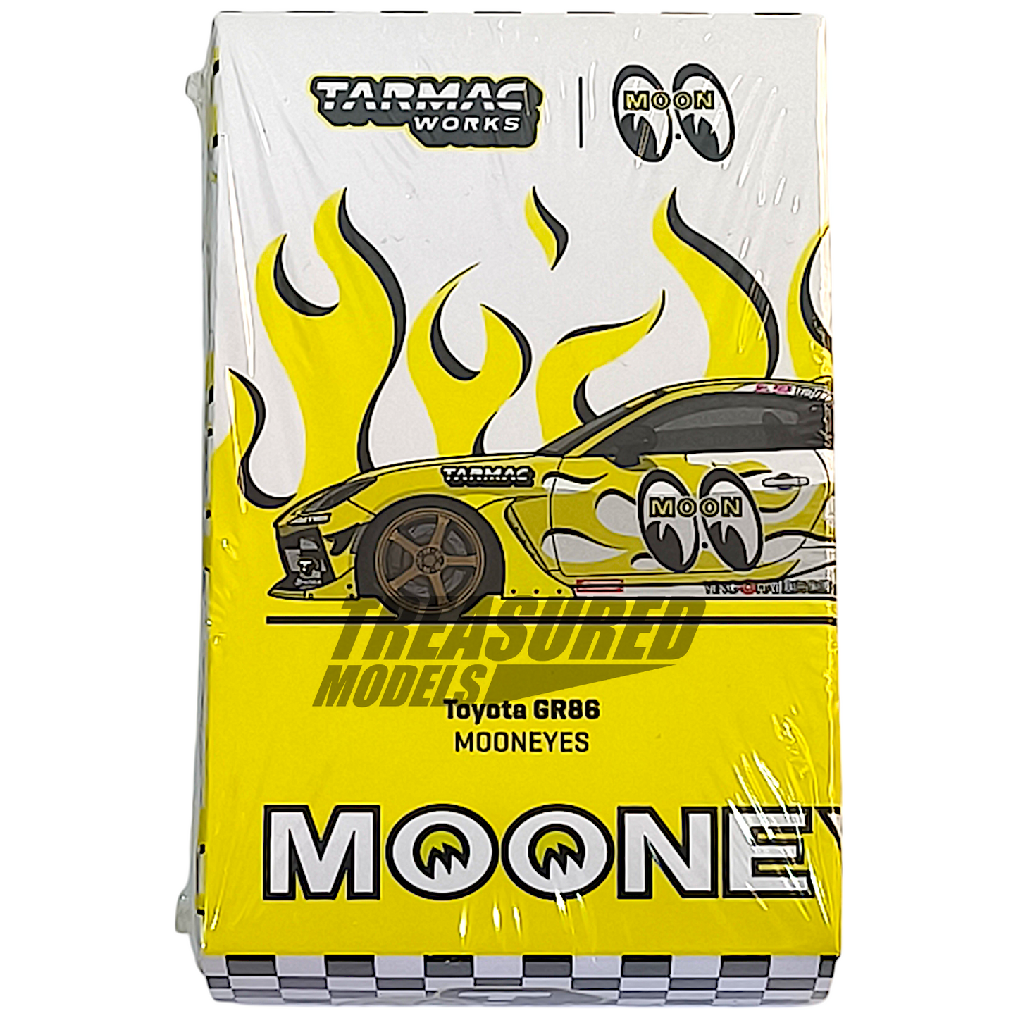 Tarmac Works Toyota GR86 Mooneyes 1/64 Diecast