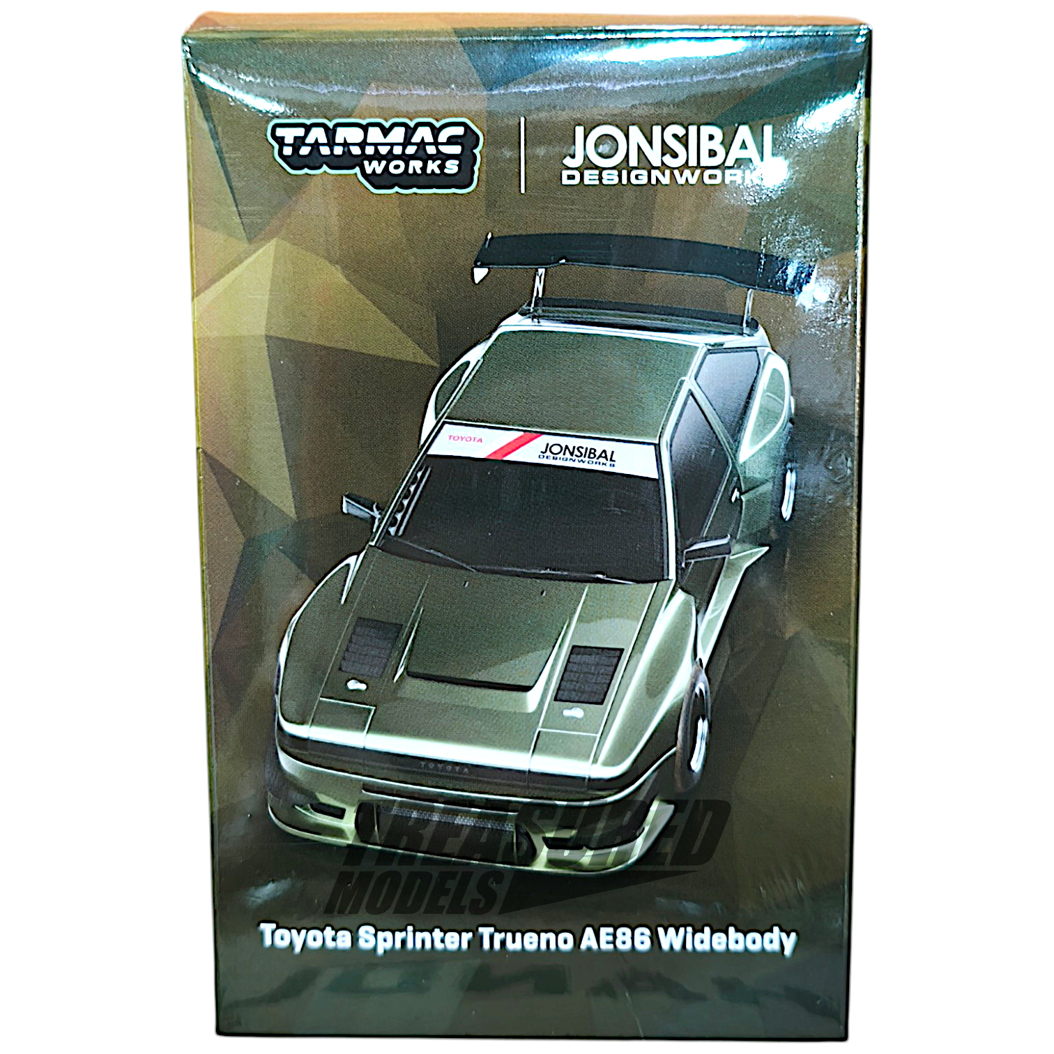 Tarmac Works Toyota Sprinter Trueno AE86 Widebody Green T64G-060-GR 1/64 Diecast