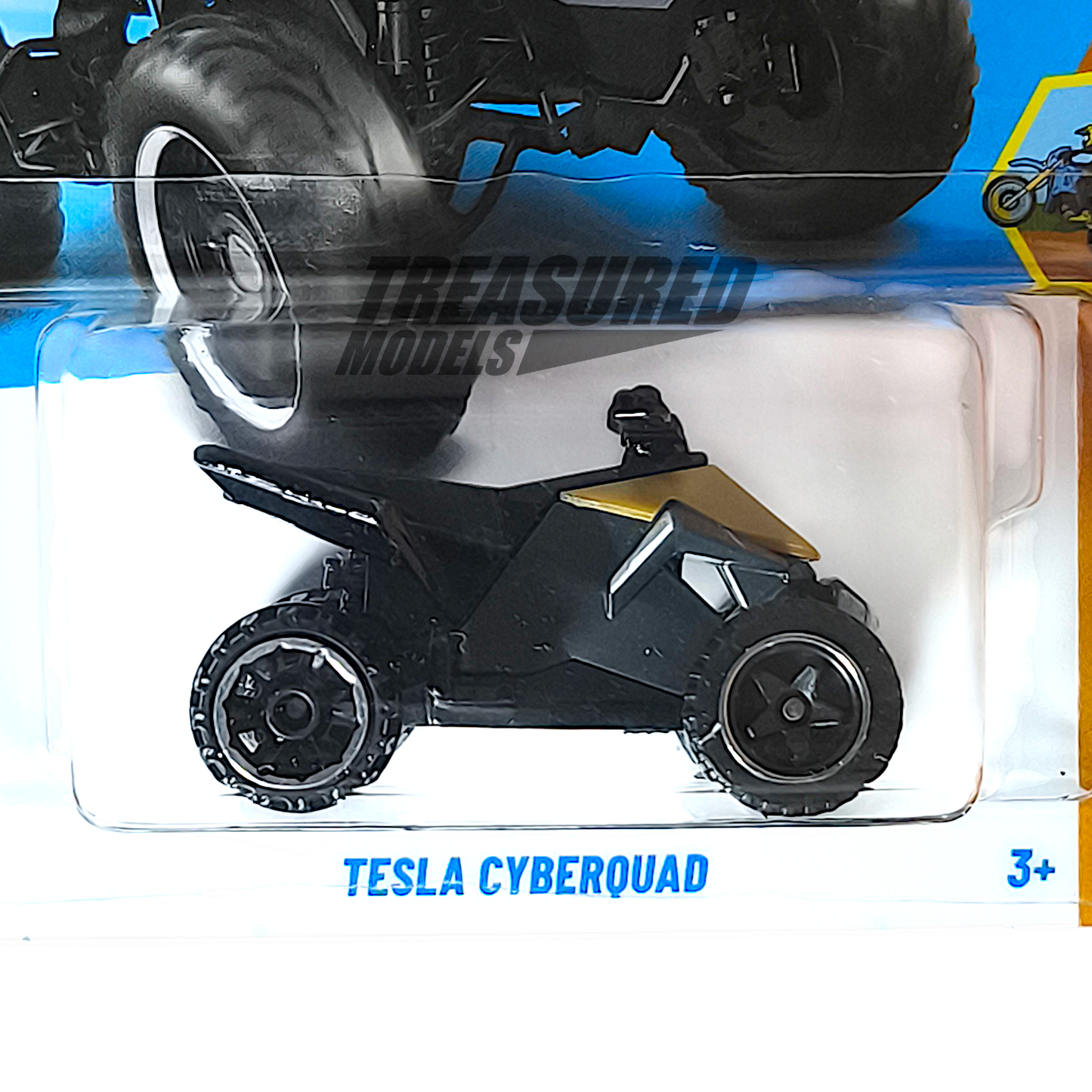 Hot Wheels Tesla Cyberquad Bronze 2025 Main Line HW Dirt 1/64 Diecast