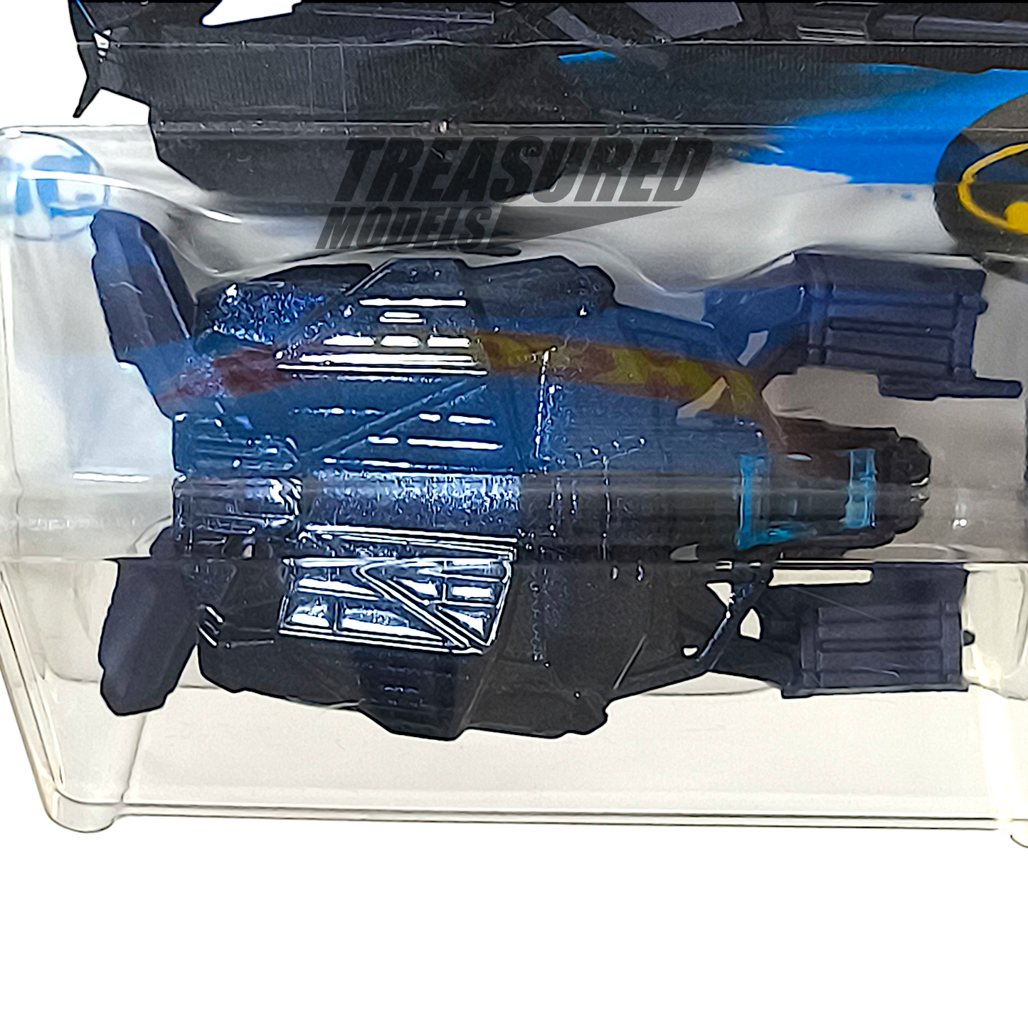 Hot Wheels The Bat Metalflake Dark Blue 2017 Main Line Batman 1/64 Diecast