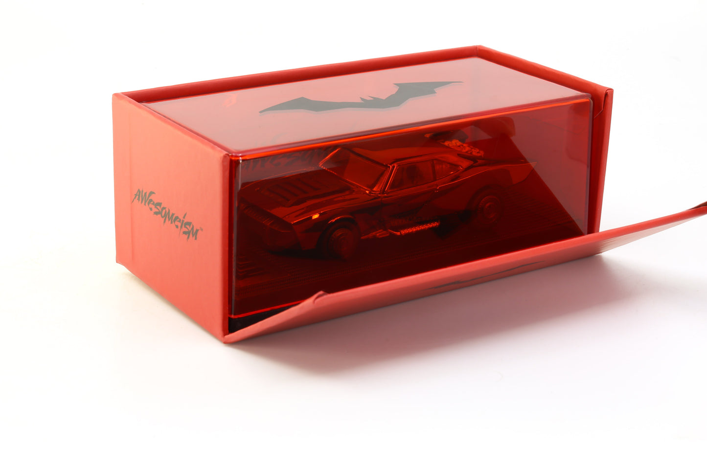 Inno64 Awesomeism The Batman Batmobile Black Chrome TheBatman003 1/64 Diecast