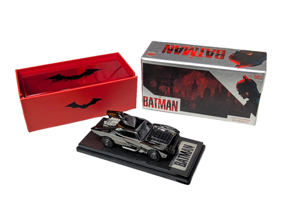 Inno64 Awesomeism The Batman Batmobile Black Chrome TheBatman003 1/64 Diecast