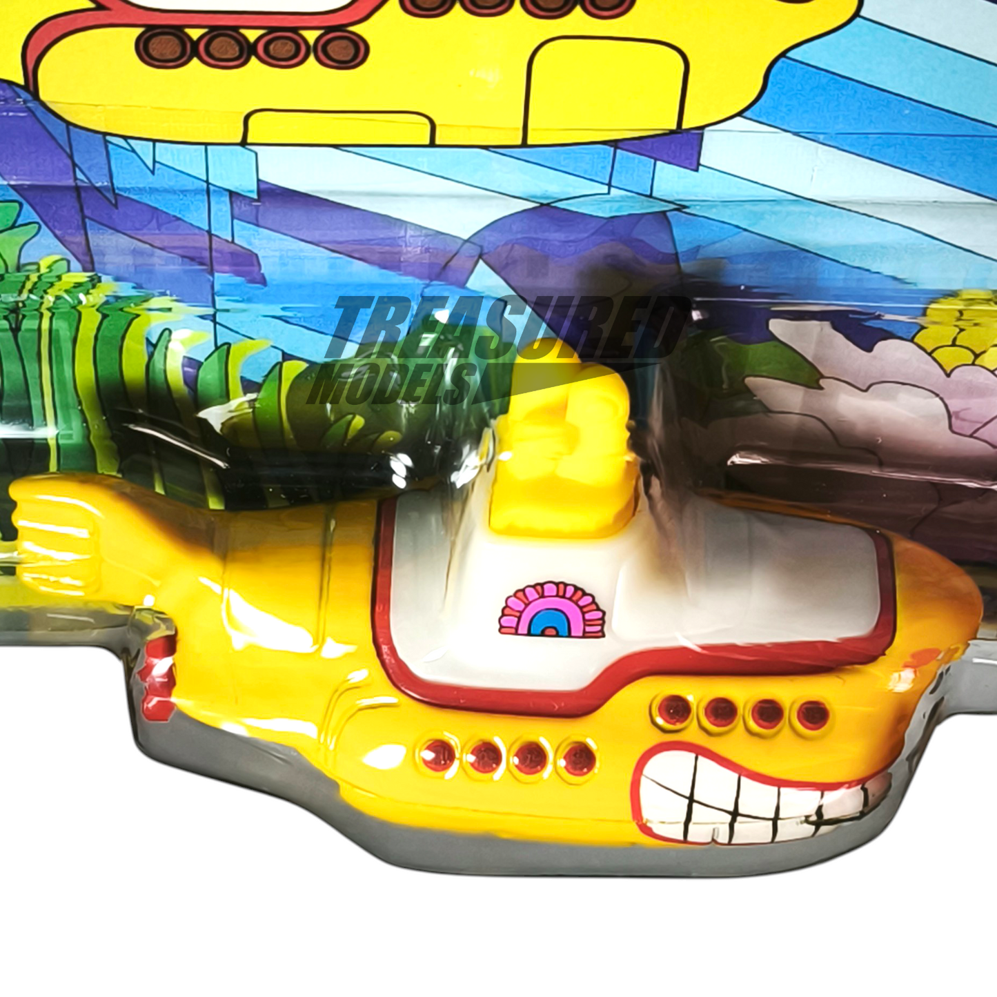 Hot Wheels The Beatles Yellow Submarine Yellow 2025 Premium Pop Culture 1/64 Die Cast