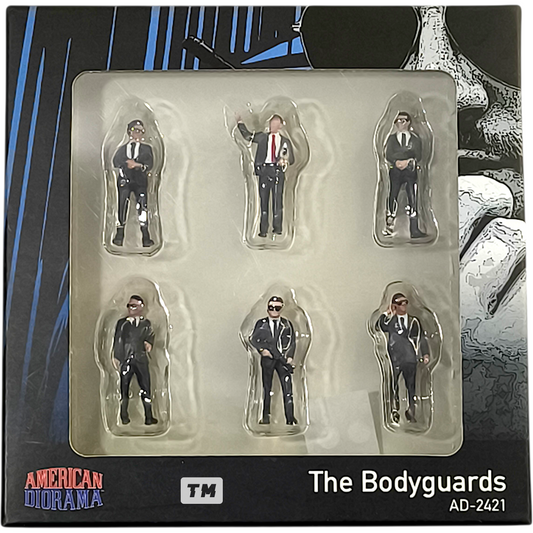 American Diorama The Bodyguards AD-2421 1/64 Figure