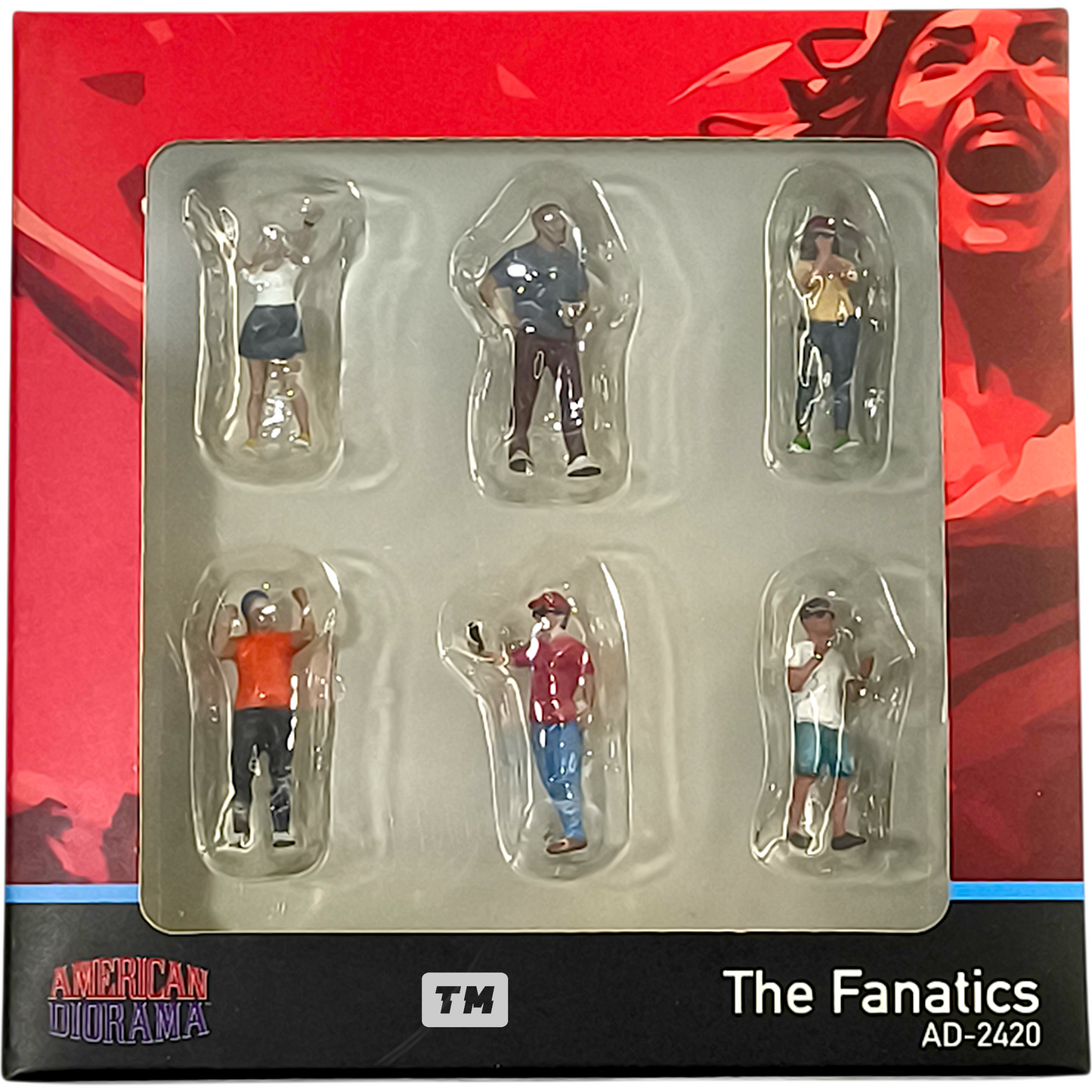 American Diorama The Fanatics AD-2420 1/64 Figure