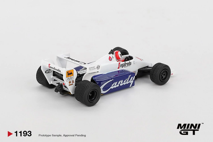 [Pre-Order] Mini GT Toleman TG184 #20 Johnny Cecotto 1984 Monaco Grand Prix MGT01193 1/64 Diecast