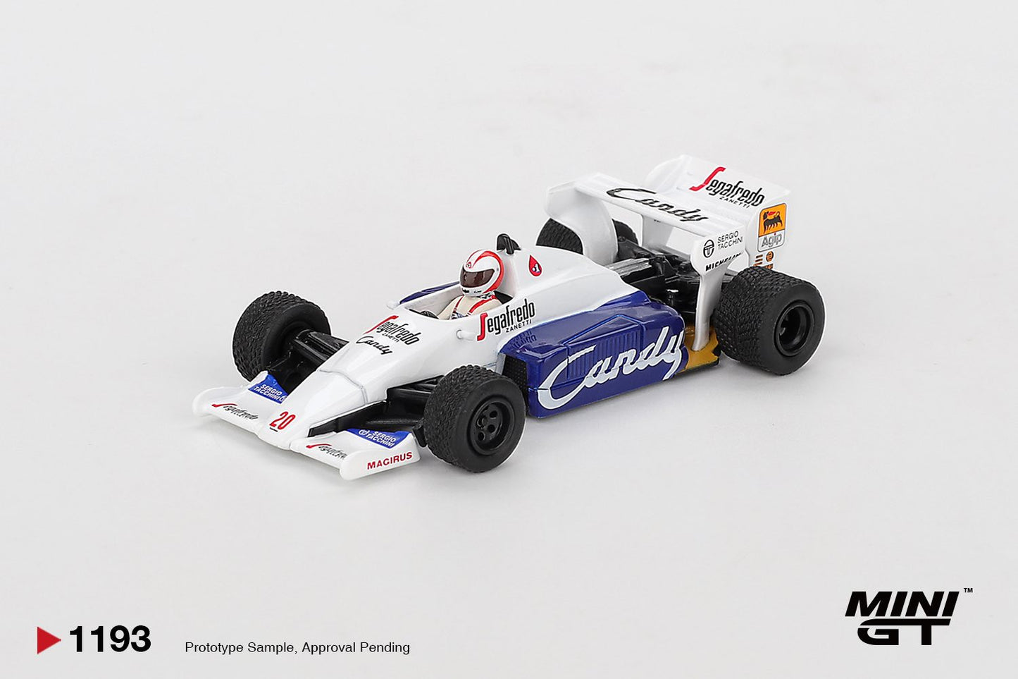 [Pre-Order] Mini GT Toleman TG184 #20 Johnny Cecotto 1984 Monaco Grand Prix MGT01193 1/64 Diecast