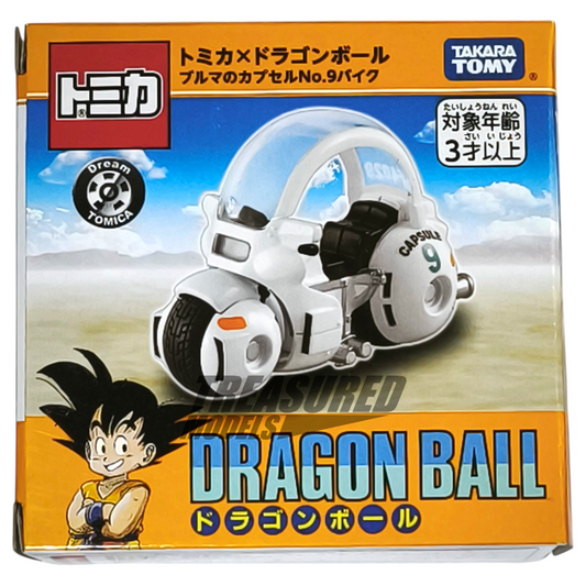 Tomica Dream Tomica Dragon Ball Bulma's Capsule No.9 Motorcycle 1/64 Die Cast